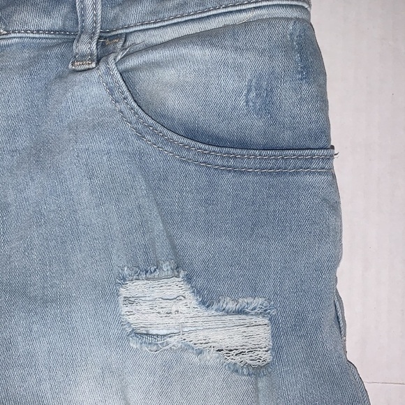 Pacsun Super Strength Shortie Denim Shorts Size 29 - Picture 3 of 8